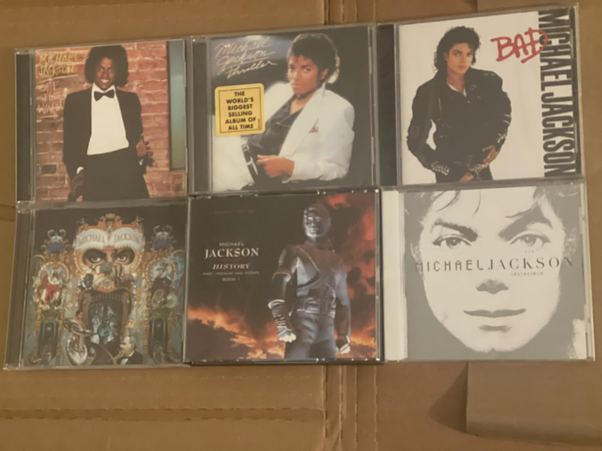 Michael Jackson solo music albums