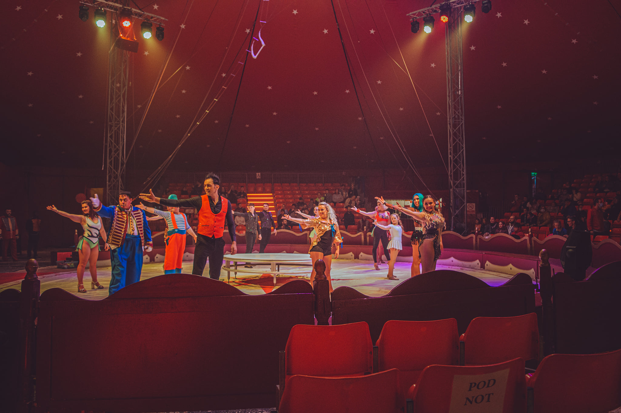 Circus Gerbola - We are now well into our run at Slane...