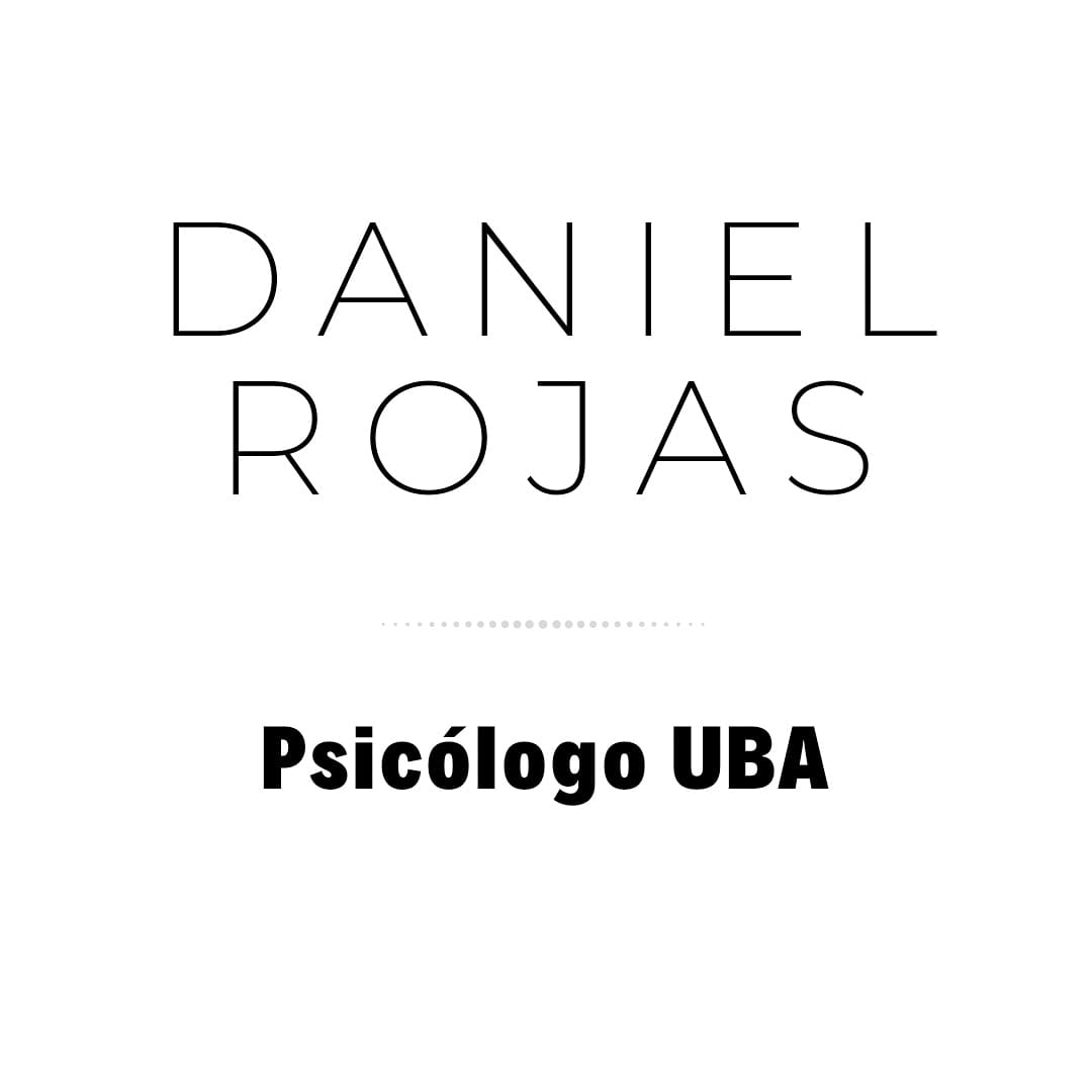 Psicólogo Daniel Rojas