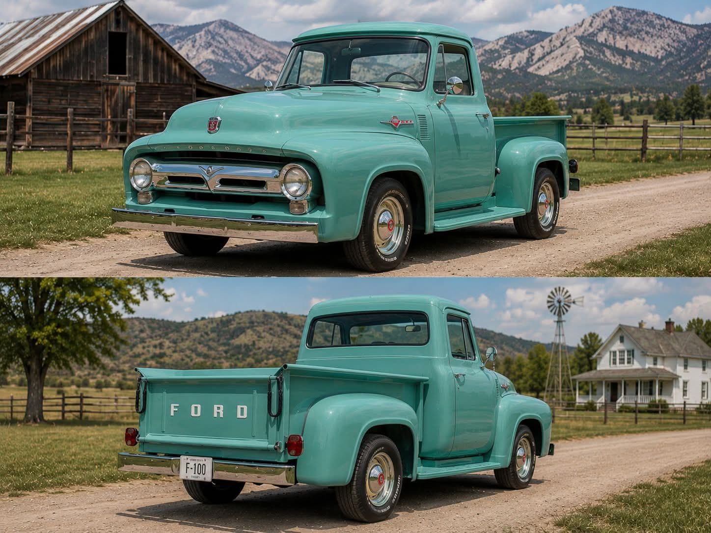 1956 Ford F-100 from Ground Pounders release