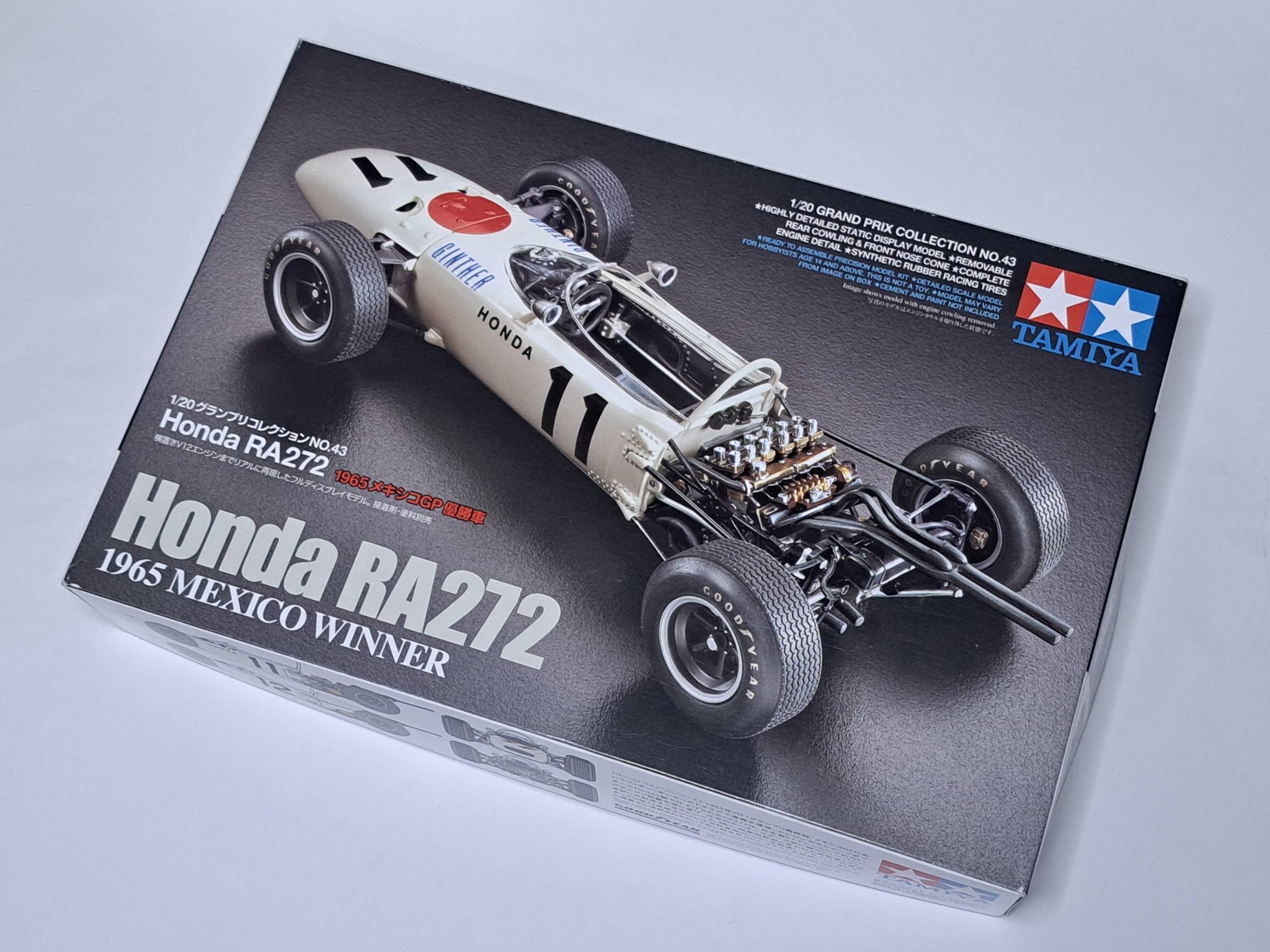 W.I.P 1/20 Honda RA272 1965 MexicoGP Winner, Tamiya.