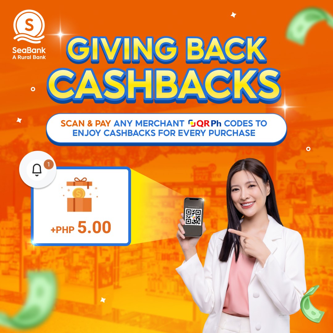 SeaBank - Mahilig ka ba sa QR payments? Go cashless now...