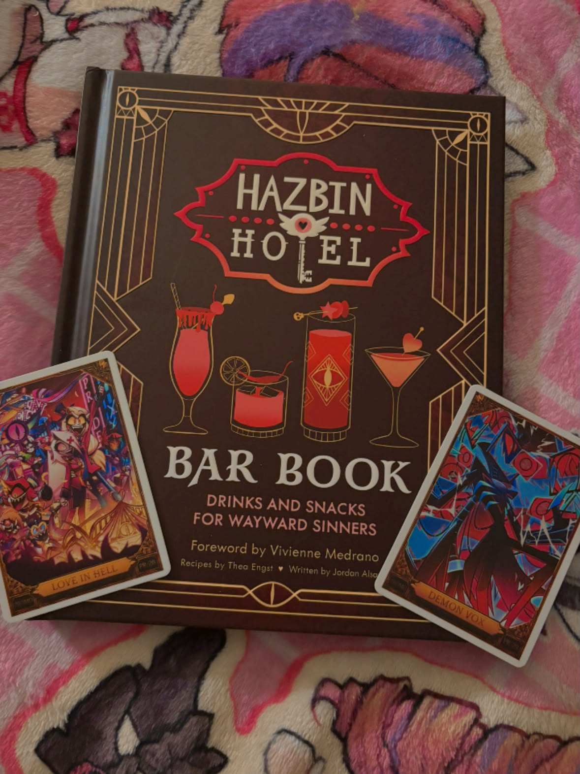 Hazbin Hotel Bar Book recipes and drinks