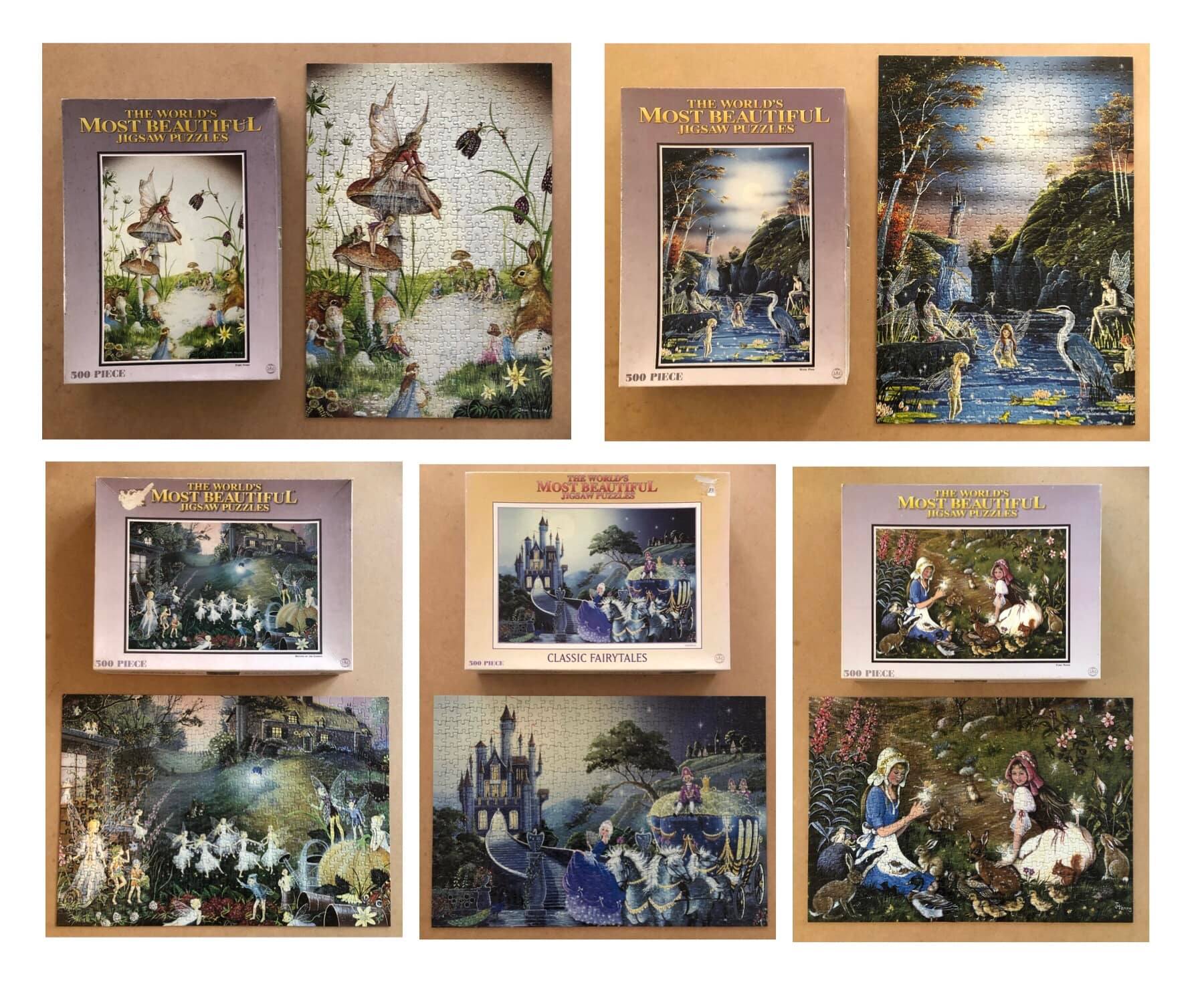 Finding gently used jigsaw puzzles for sale or trade display picture 1