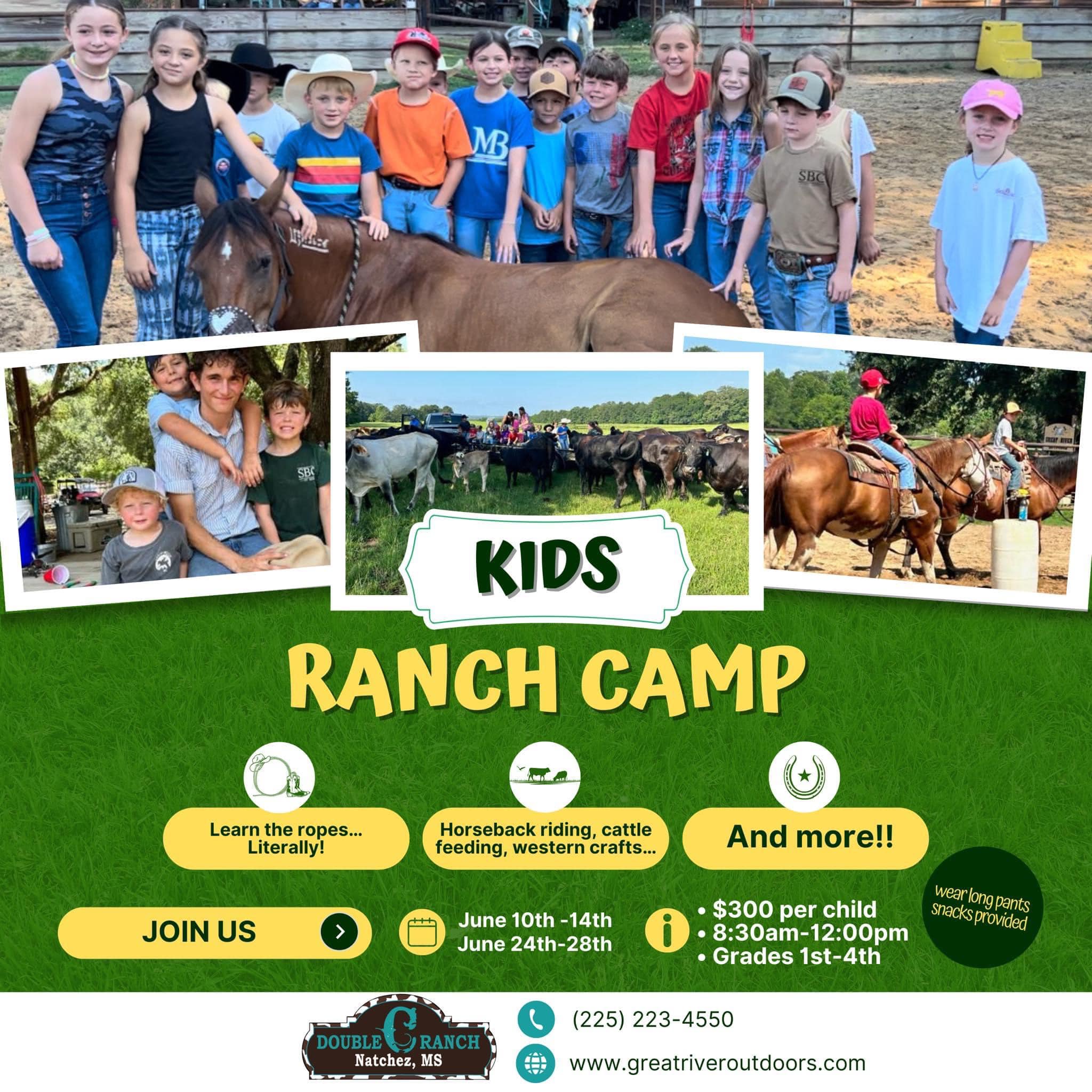 Double C Ranch - We got some space left in these two camps... | Facebook