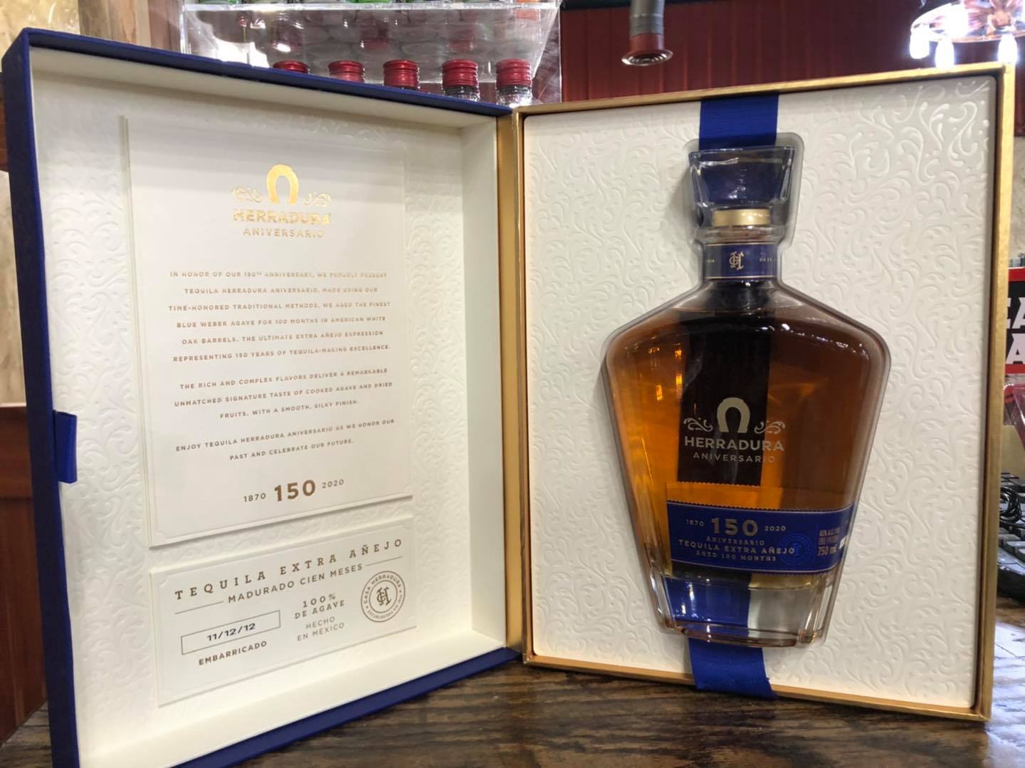 Herradura Aniversario 150th Anniversary Extra Anejo Tequila, 45 OFF