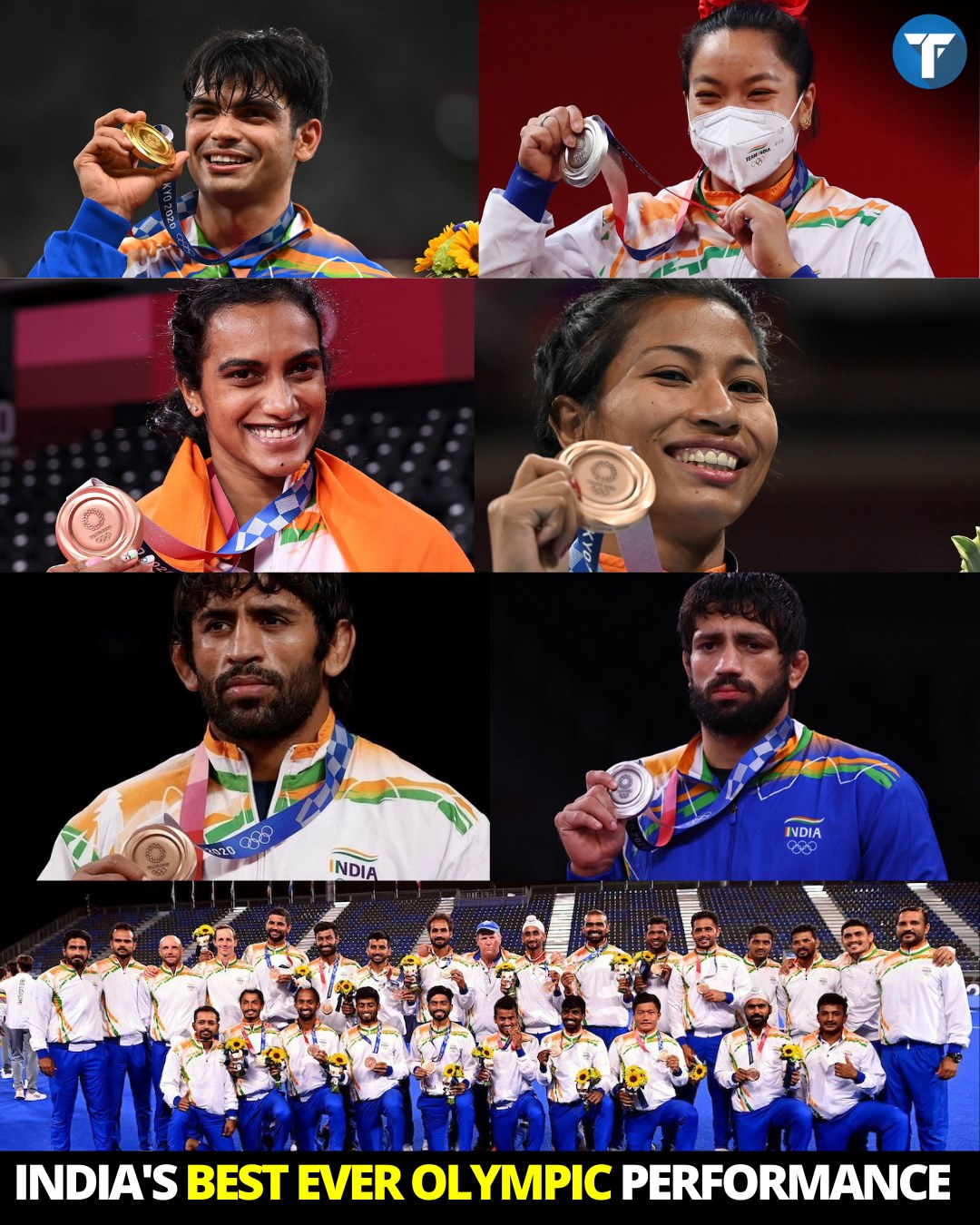 The Indian Feed - With 7 Medals In Tokyo, India Registers...