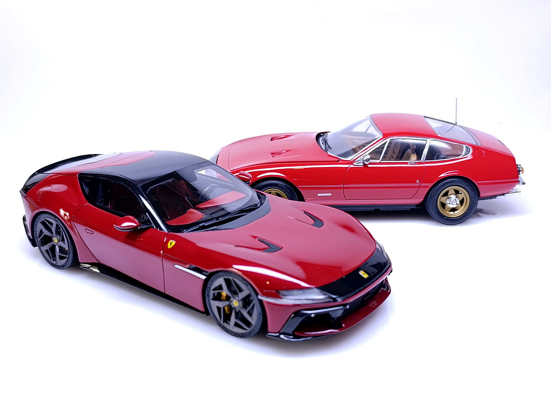 Building Fujimi Ferrari 365 GTB4 Daytona model
