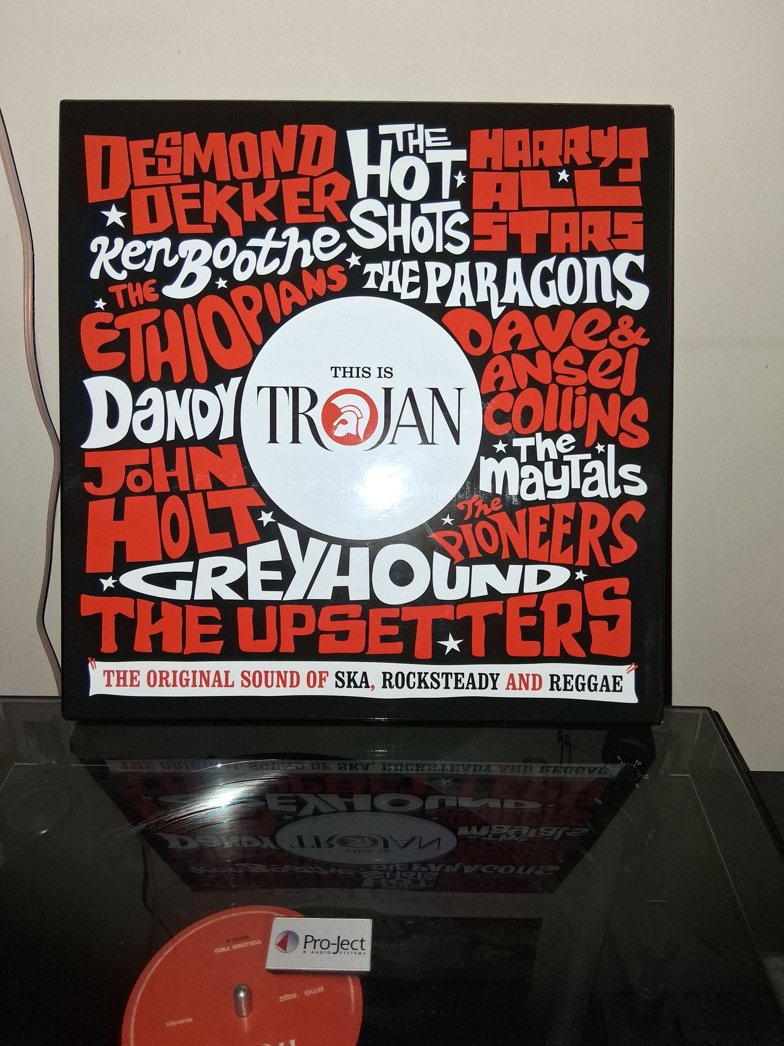 Unboxing Trojan gems vinyl set with classic ska and reggae tracks