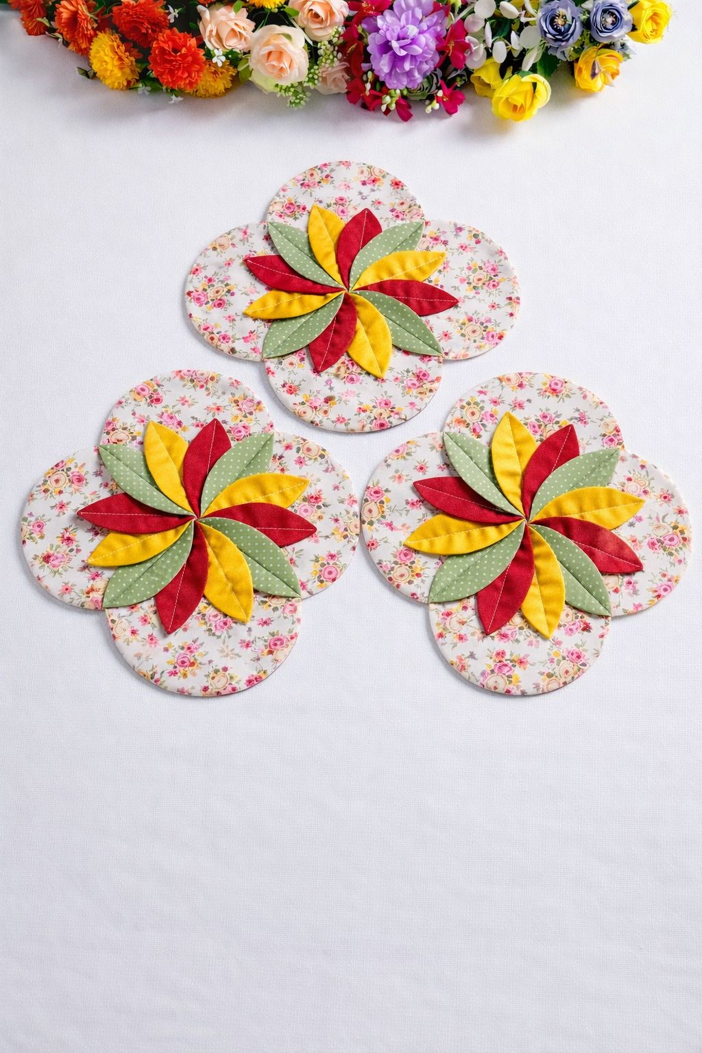 Indah - Flower Quilt Idea | Facebook