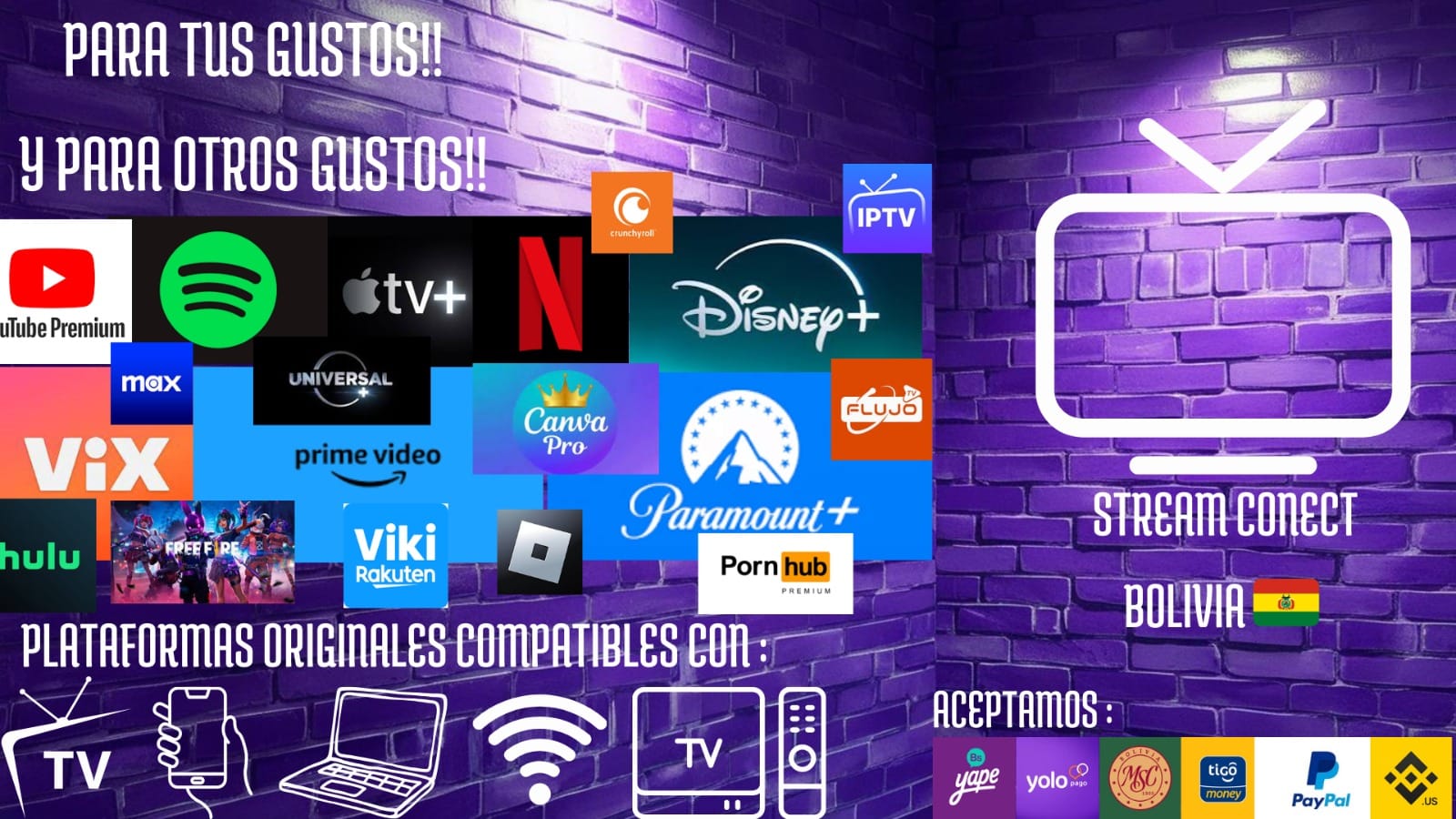 Stream Conect Bolivia | Santa Cruz de la Sierra