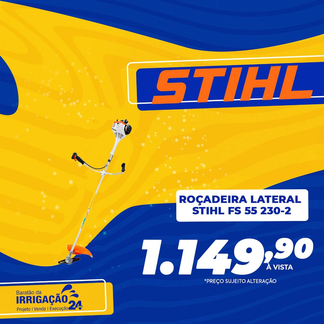 A roçadeira STIHL FS 55 é a solução... - Baratão da Irrigação | Facebook
