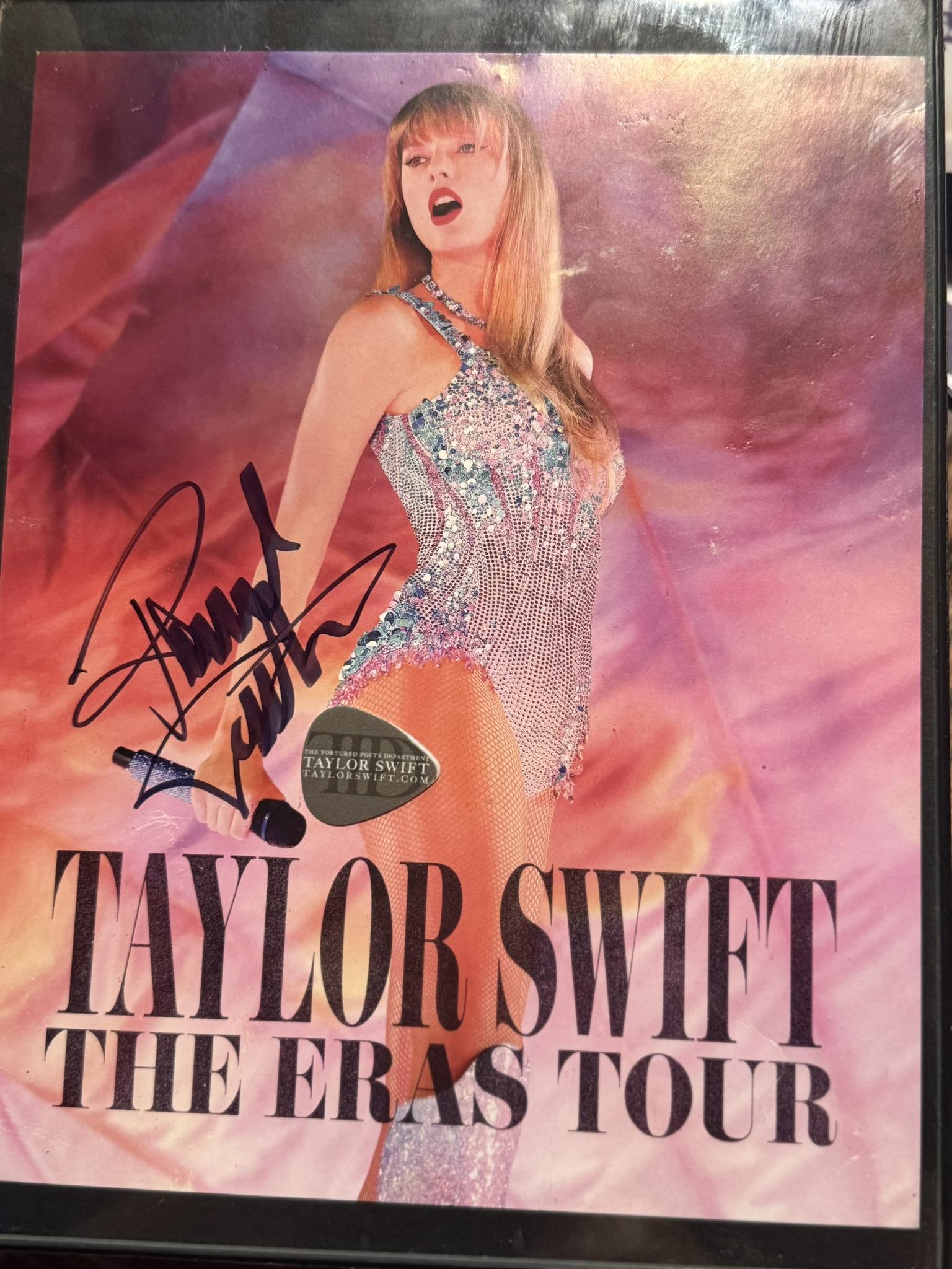 Taylor Swift fan receives signed TTPD with heart