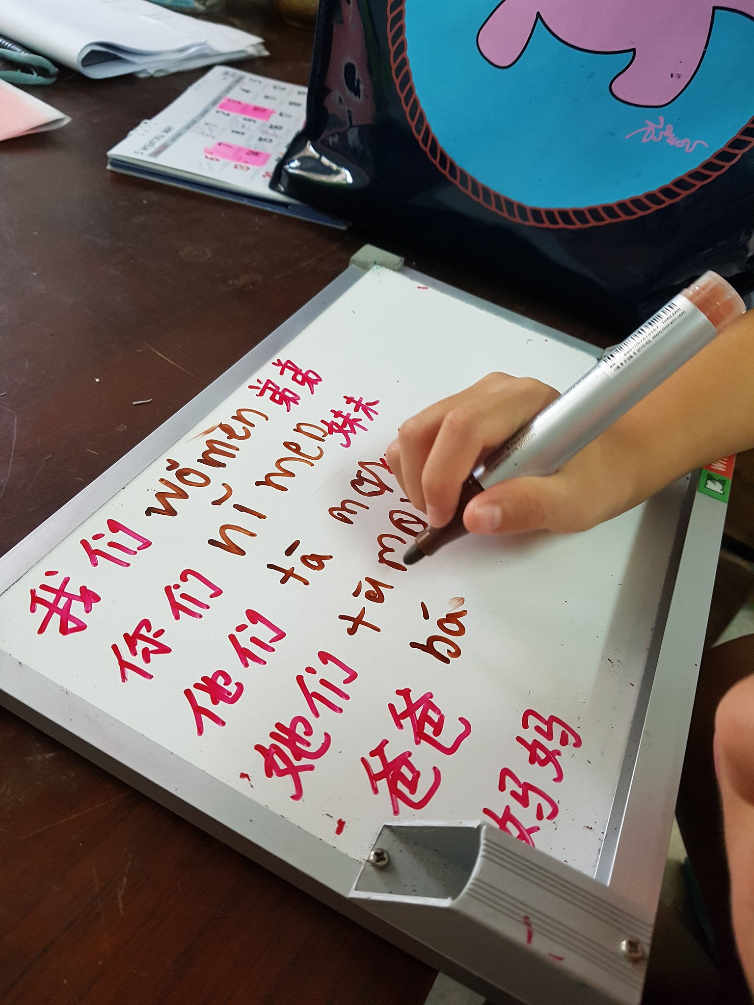 #ทบทวน #pinyin #我 #你 #您 #他 #她 #我们 等等 - สอนจีนให้ลูกแบบบ้านๆ