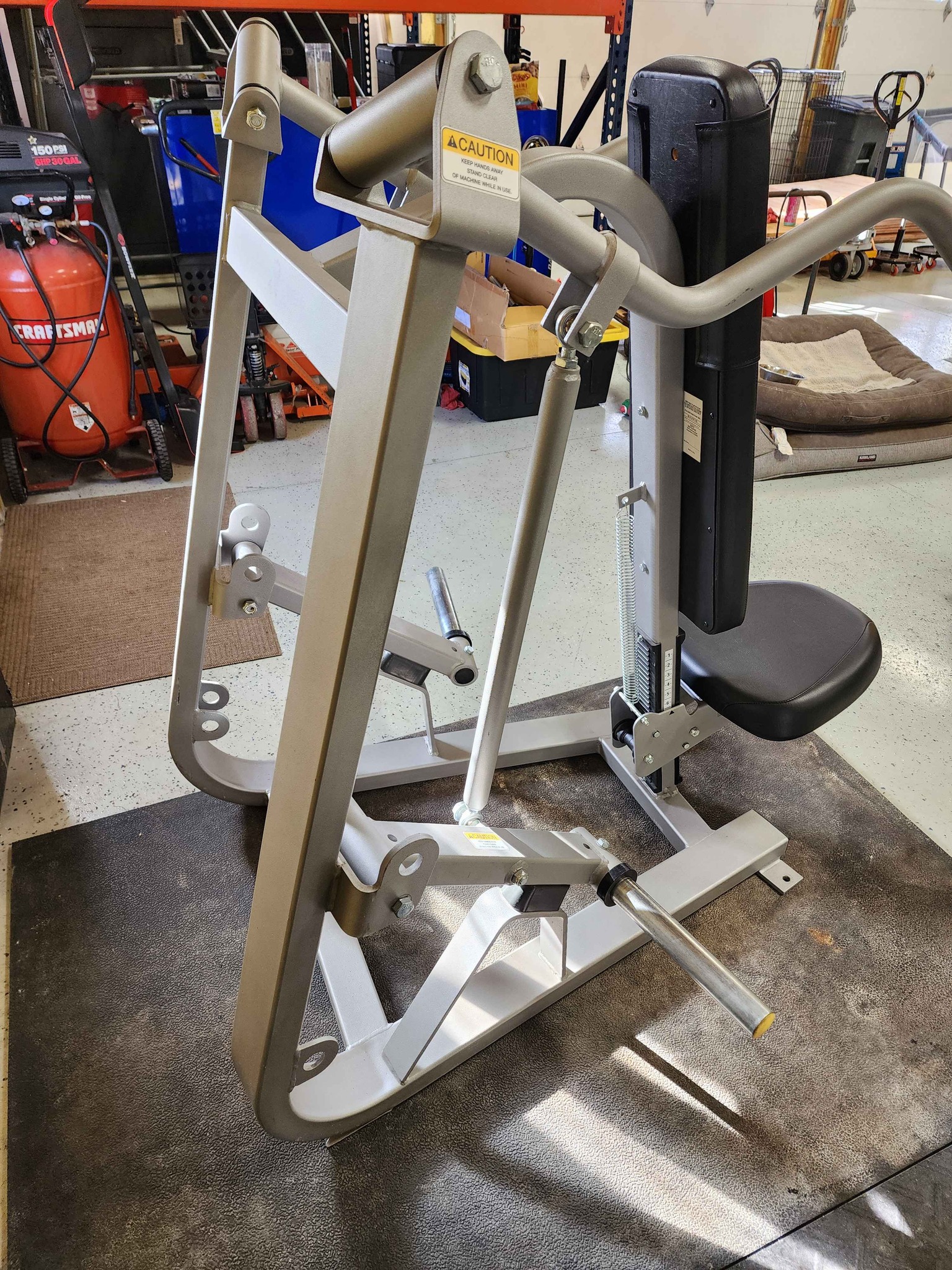 Nautilus Xpload Overhead Press / Shoulder Press - Weight Lifting ...