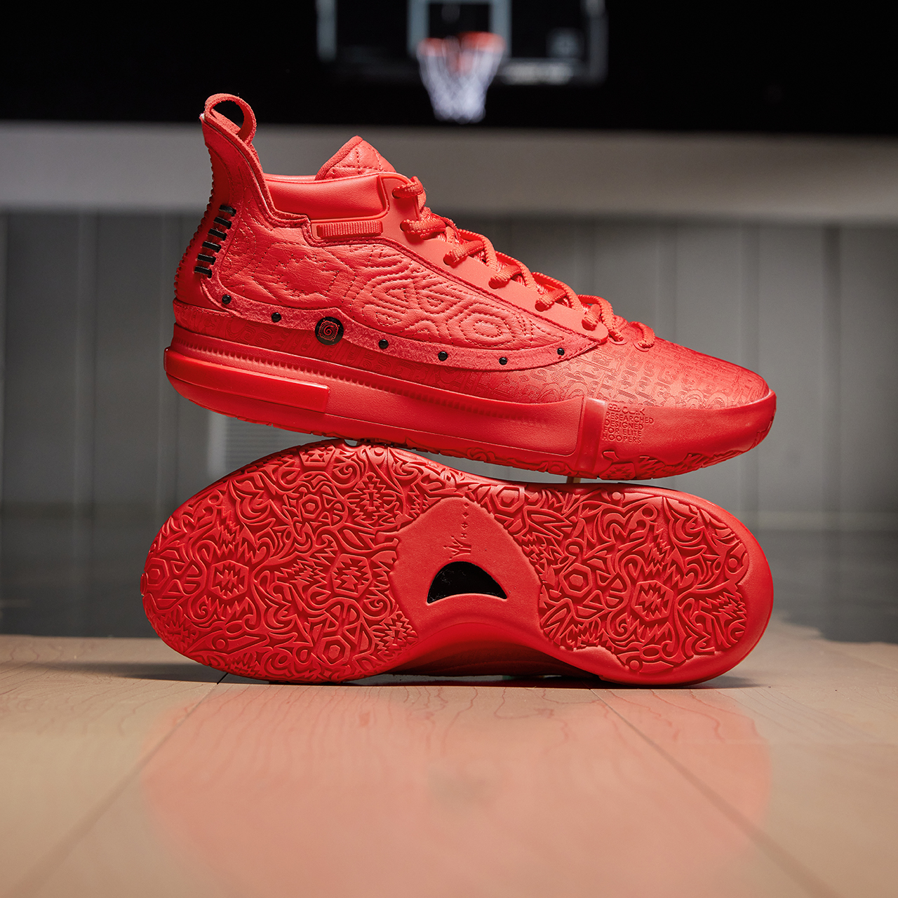 The new 361° JOCKER1【triple red】in the stunning all-red has