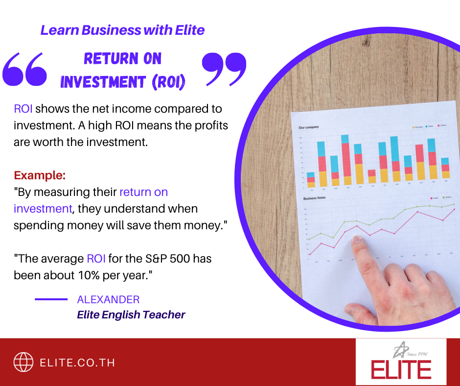☀ROI... - Elite Training Institute โรงเรียนสอนภาษาอังกฤษ อีลิท