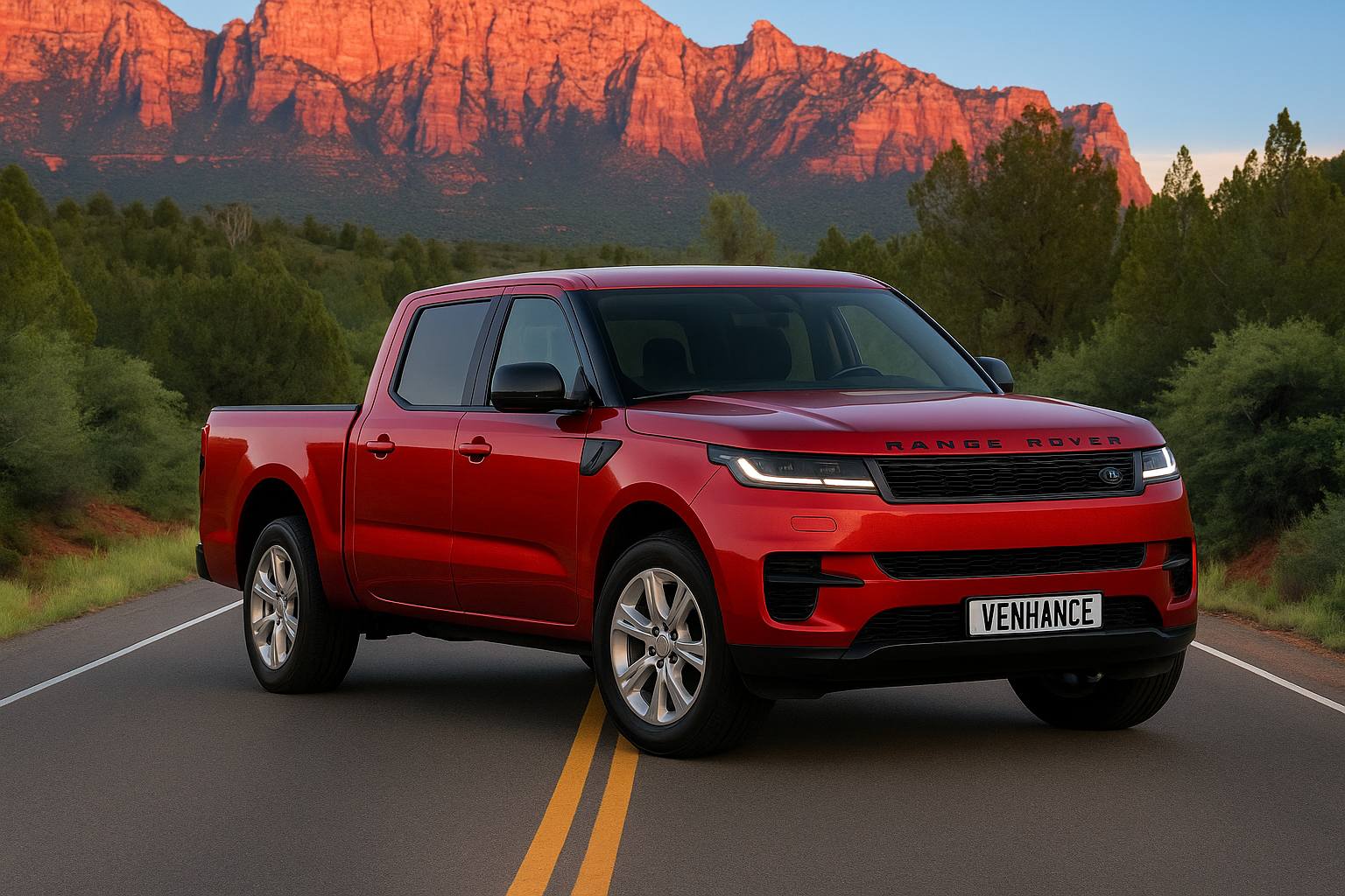 Land Rover Zenith full-size ultra-luxurious pickup truck