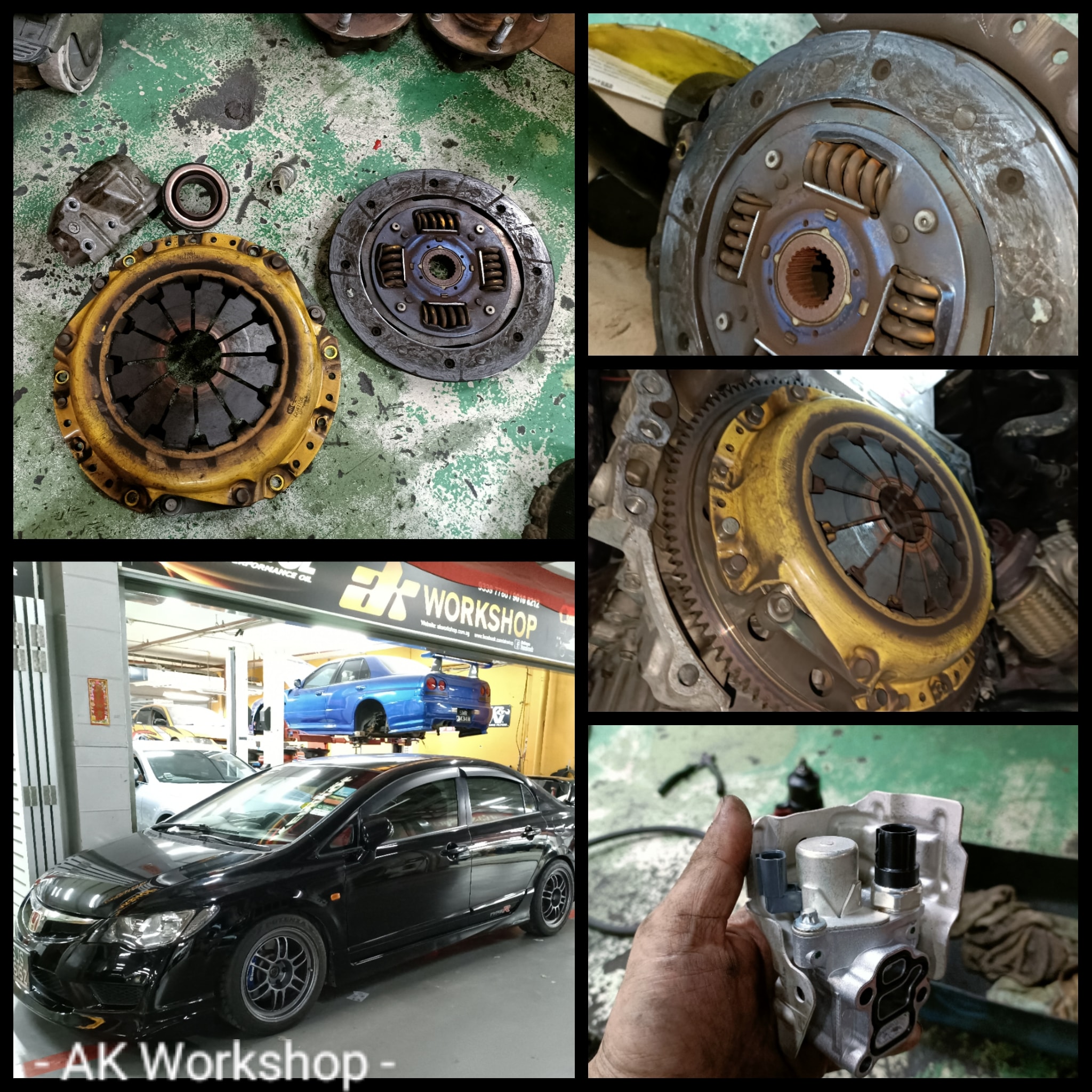 AK Workshop - #Honda #Civic #FD2R 😂😂😂 - Clutch Set -... | Facebook