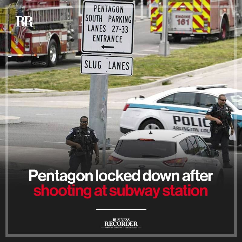 The Pentagon went on lockdown Tuesday... - Business Recorder | Facebook