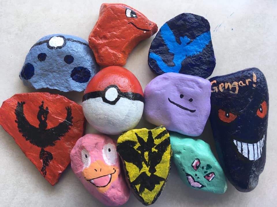 PokeGo Traveling Rocks