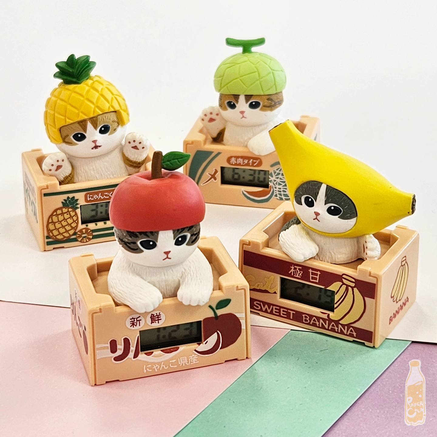 Paper Cola - 🍈 mofusand Mini Clock Figures! - Keep track... | Facebook