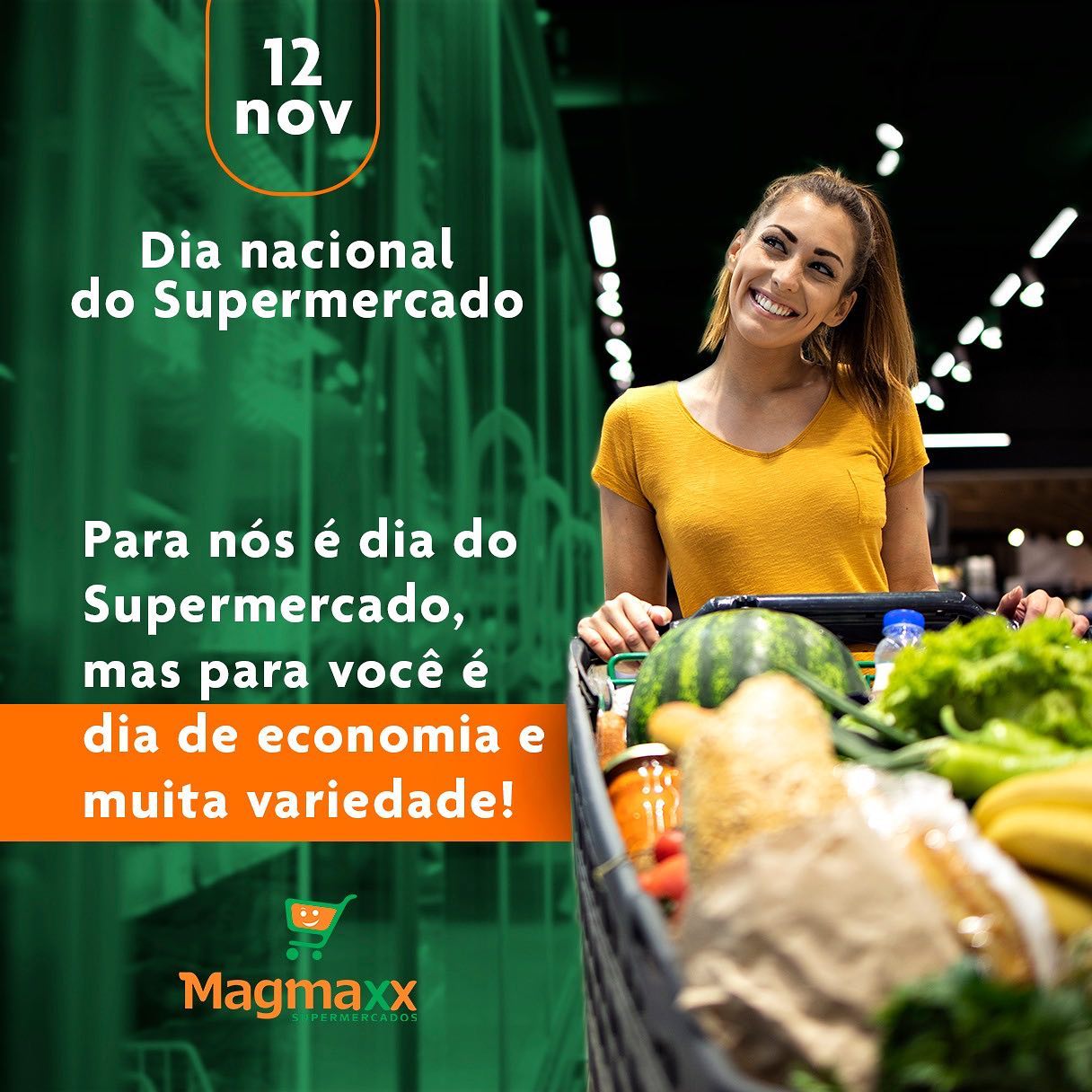 E é com muito orgulho que seguimos... - Supermercados Magmaxx