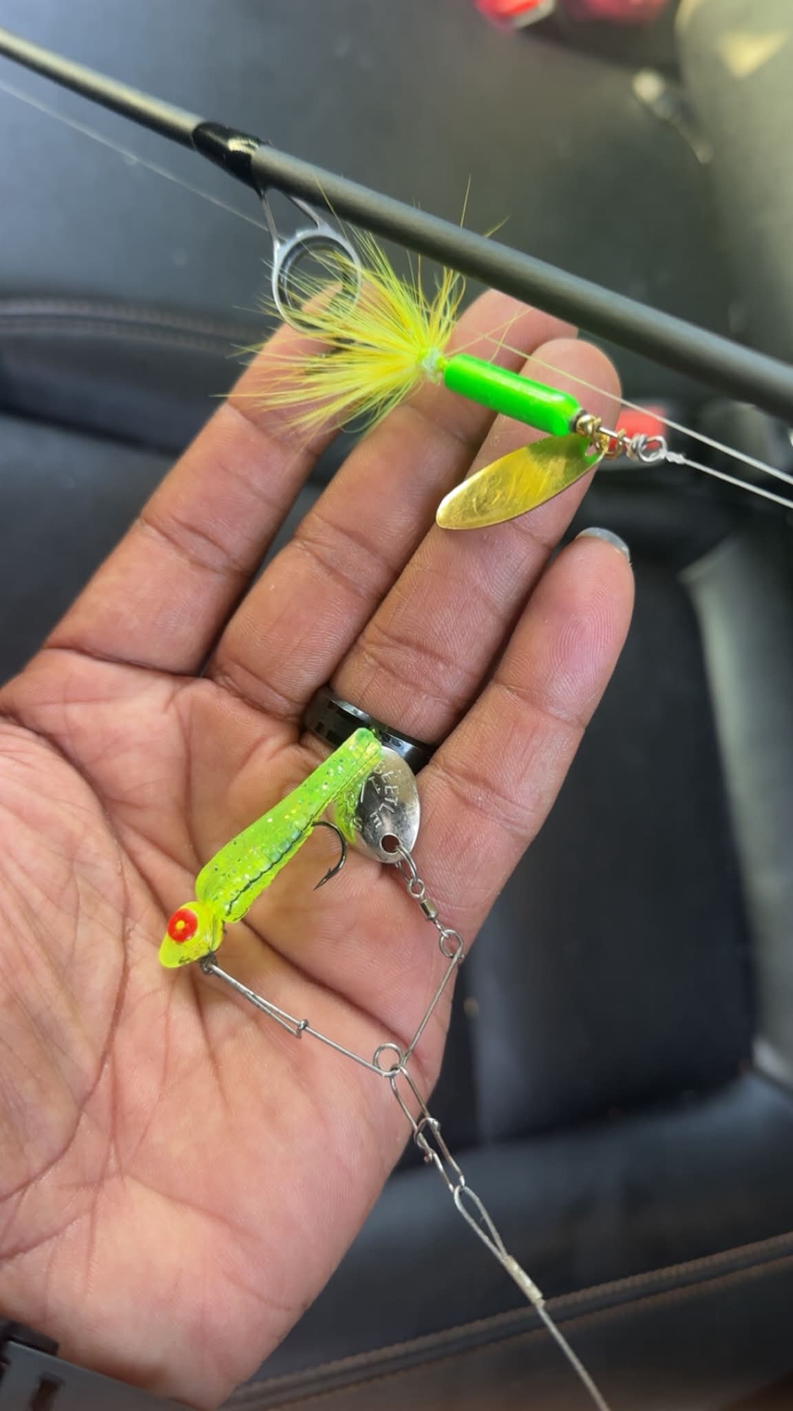 ez file fishing hook HookEze Knot Treble Tying Tool bf23 Size:14 lb - #0.6 sea fishing where you Spinning Rod vs Casting