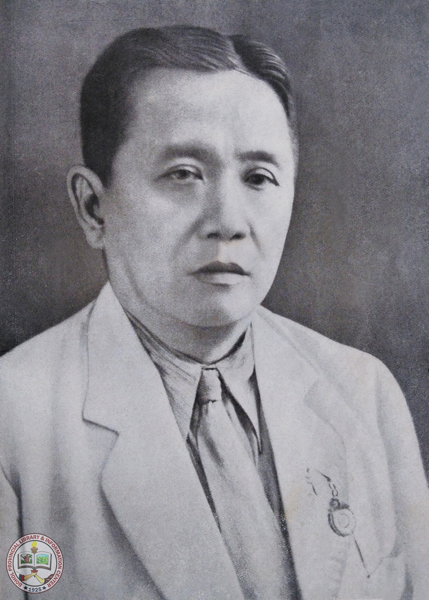 Bohol - A very rare photo of: Hon. Jose Aniceto Butalid Clarin ...