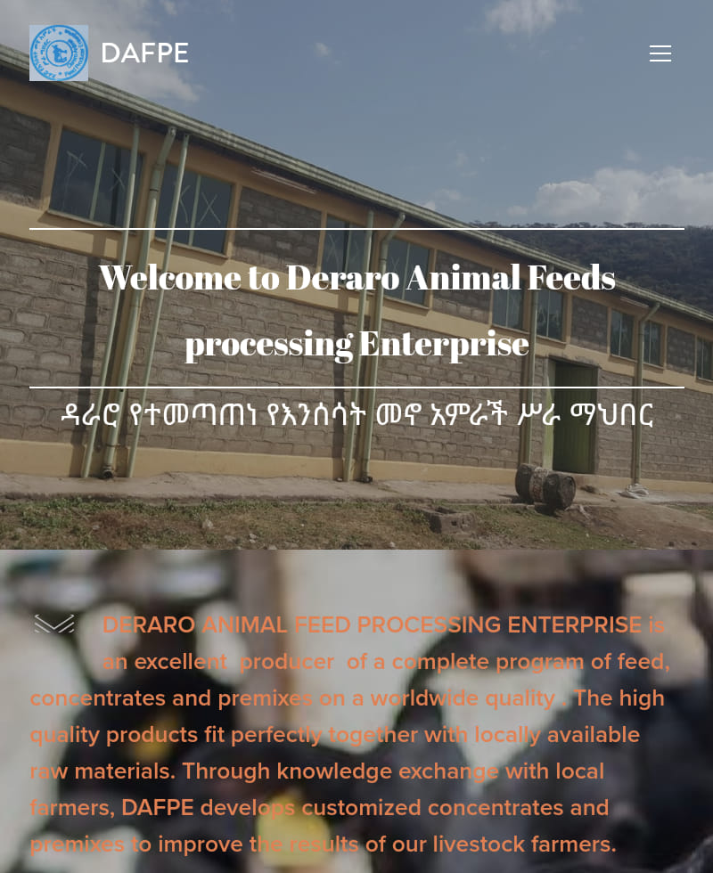 Deraro animal feeds