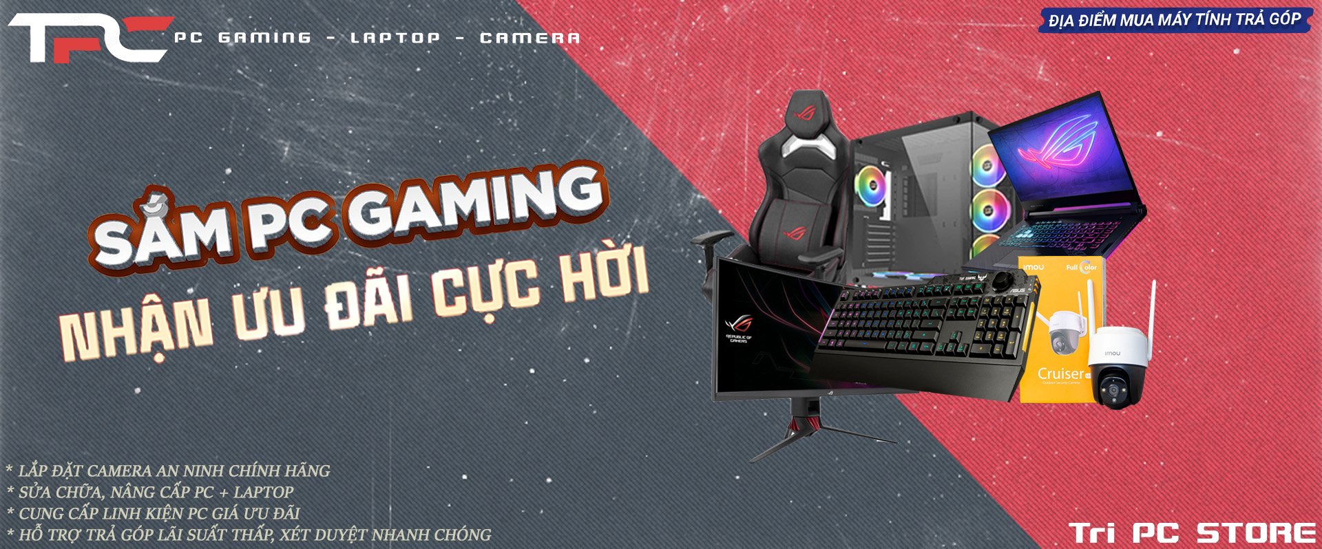 Trí PC Store . PC Gaming - Laptop - Camera | Vinh Long