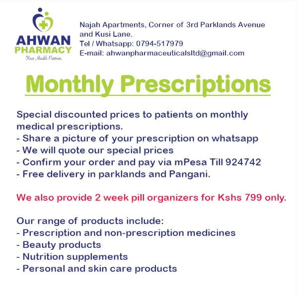 AHWAN pharmacy | Nairobi