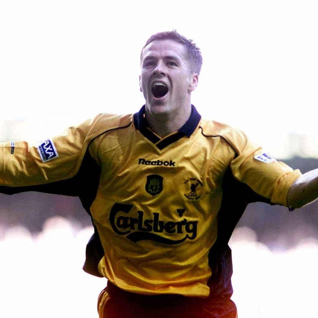 Liverpool won the FA Cup in this orange away kit on this day 2001