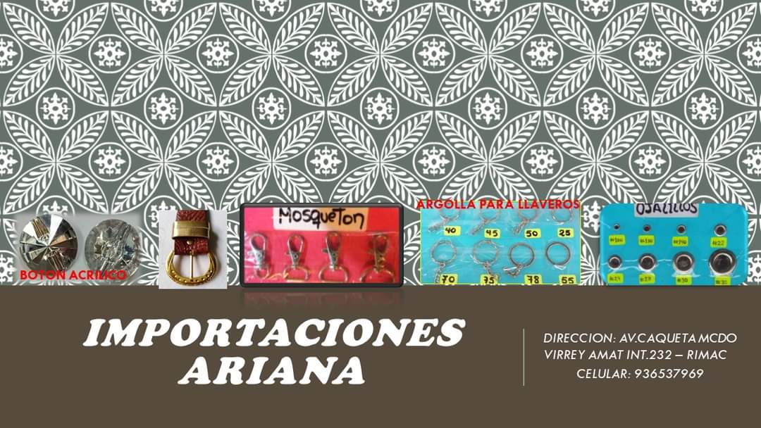 Distribuidora Ariana | Rimac