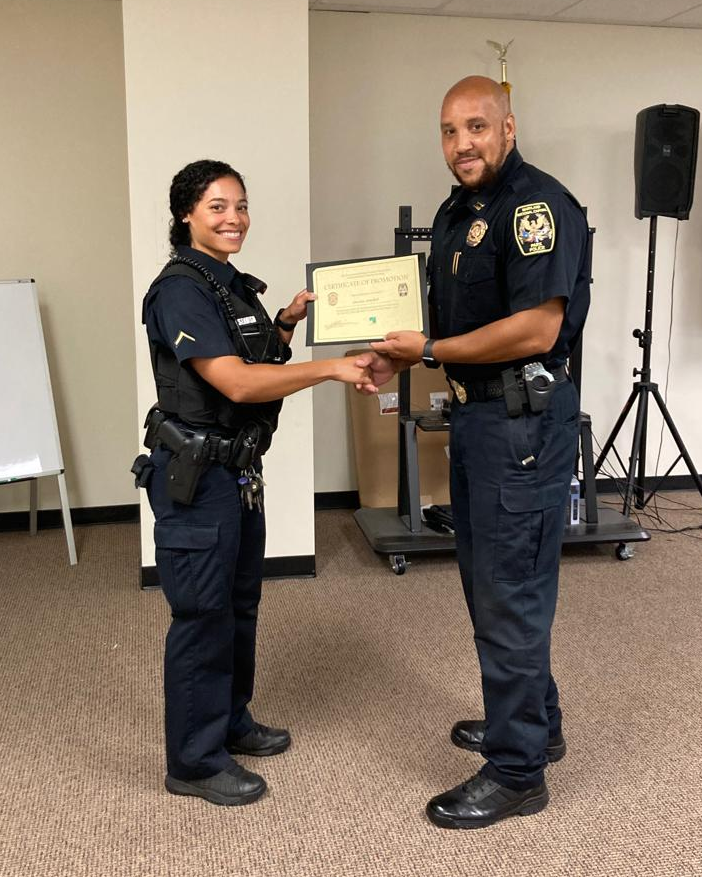 PG Park Police - Congratulations to Officer Enright