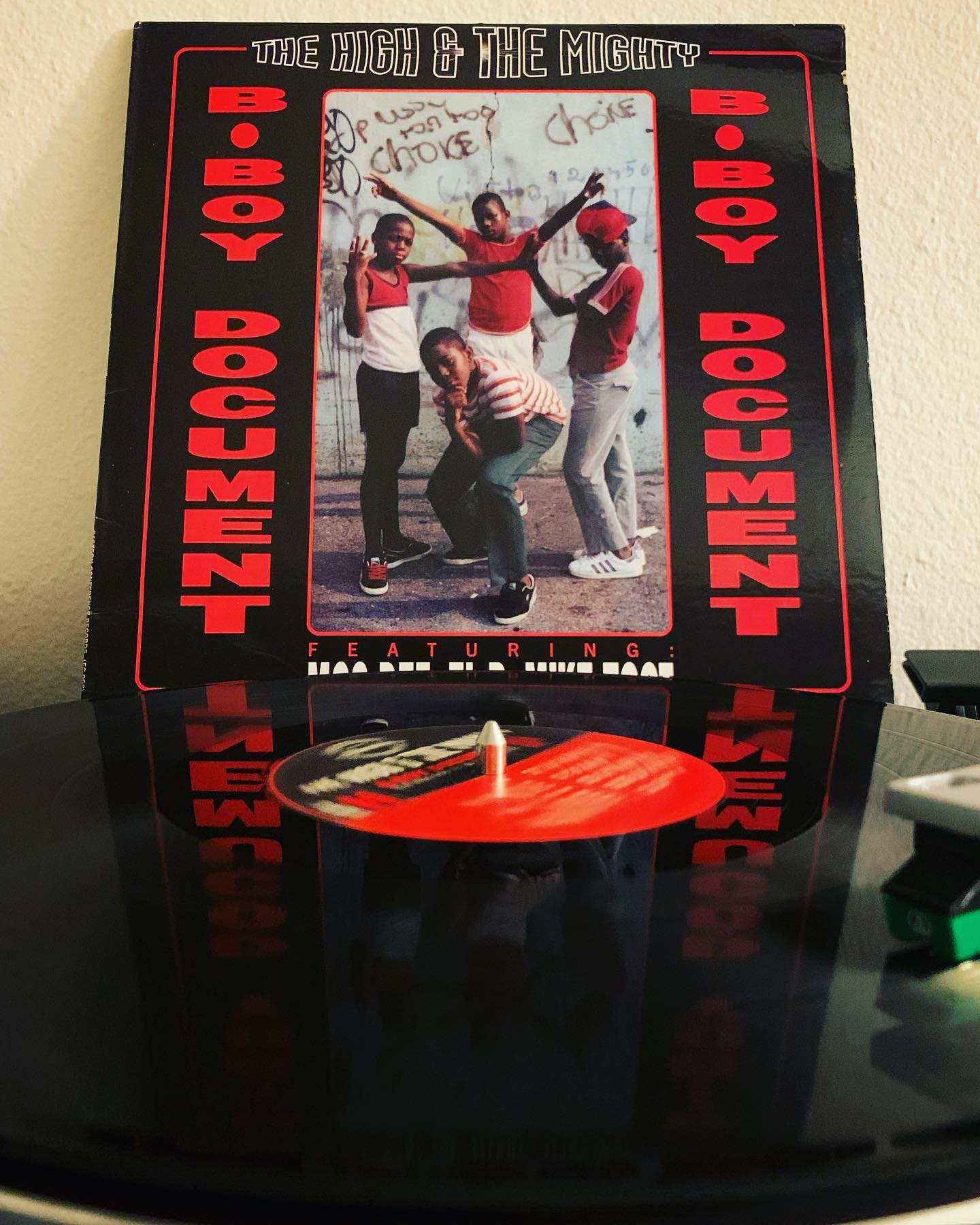 Tall, Dark, & Handsome group on B-Boy Records