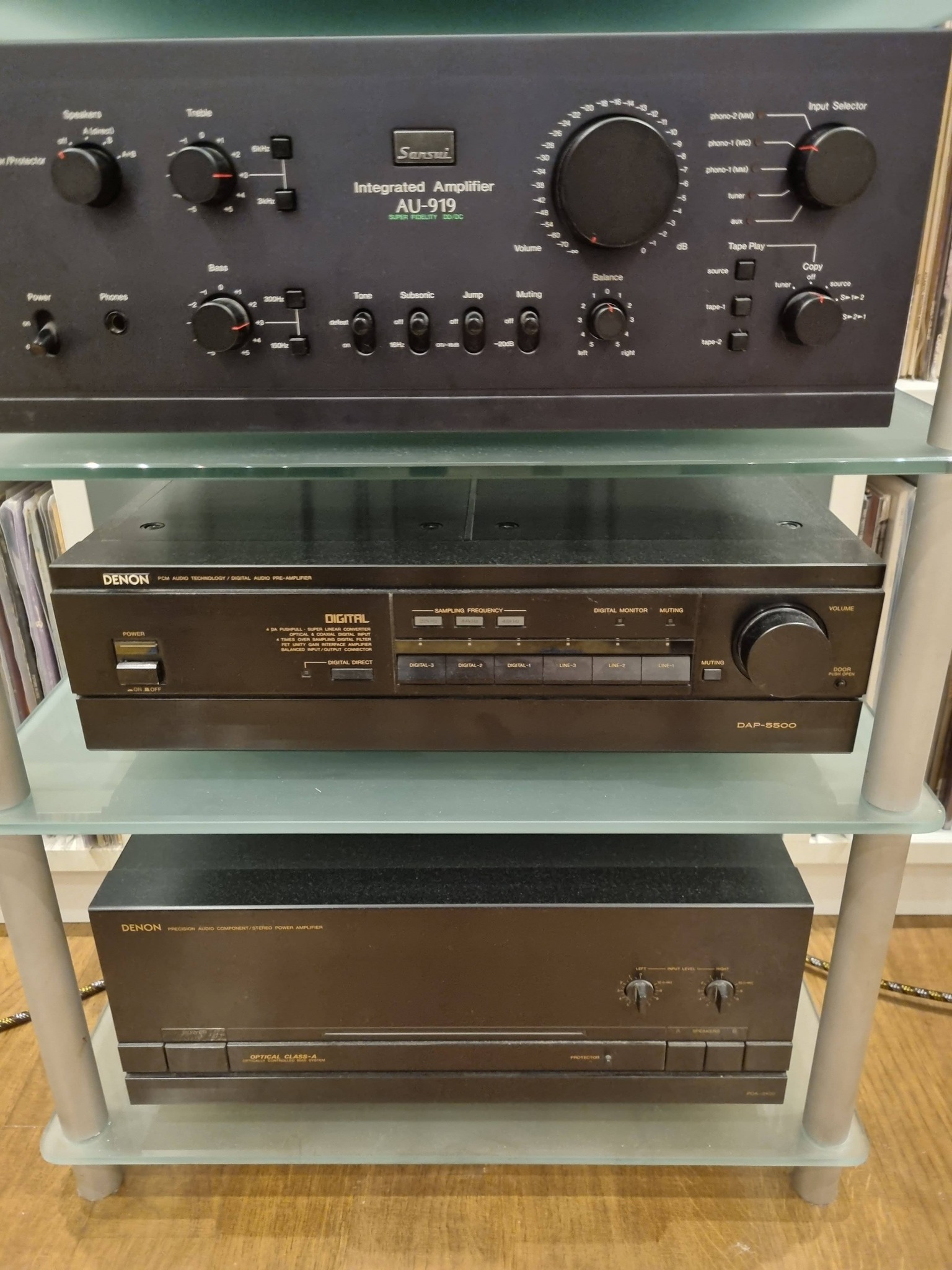 Are Sansui AU-TU 515, 717, and 919 models the same?