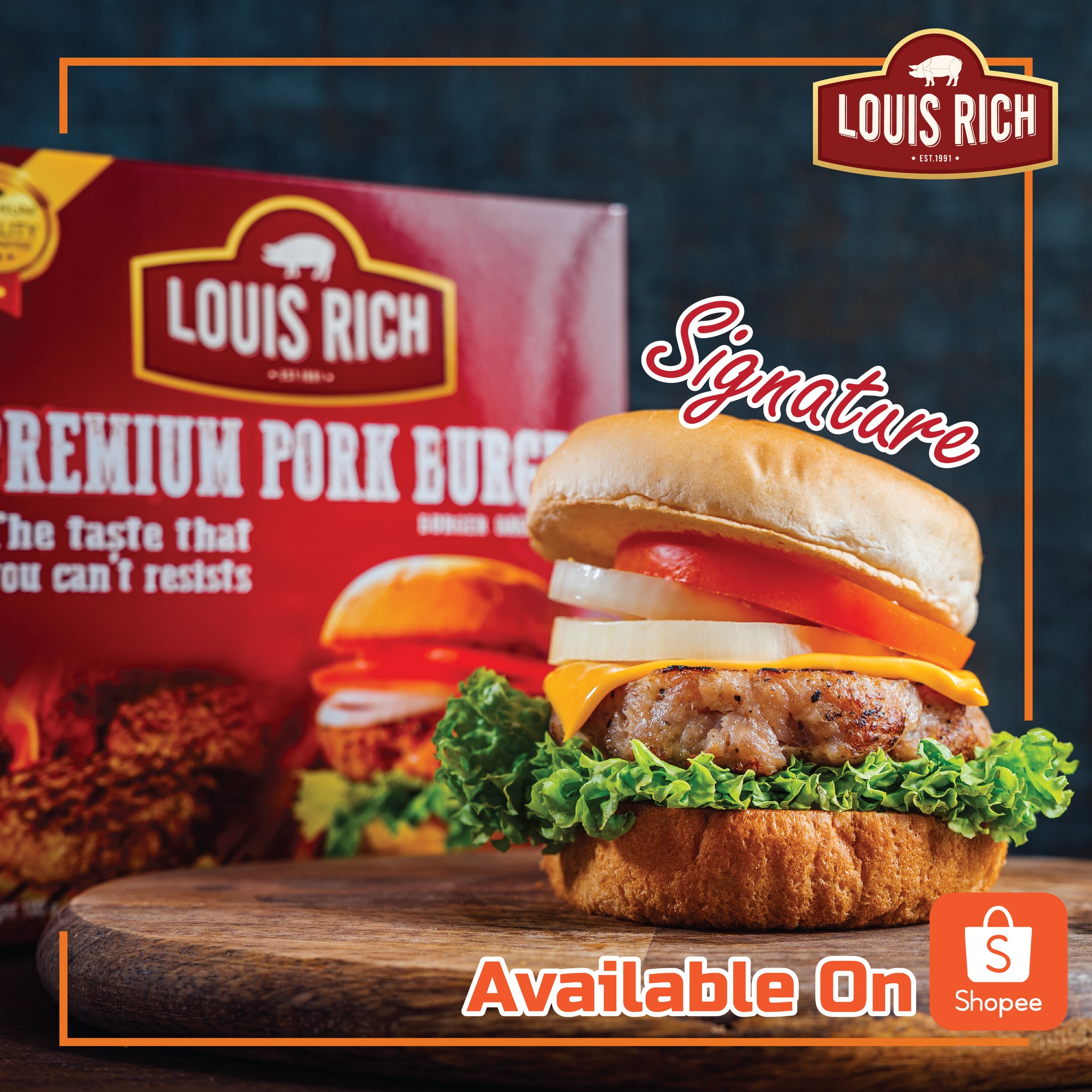 LouisRich - #LouisRich #PorkBurger🍔 Get your Louis Rich Pork Burger ...
