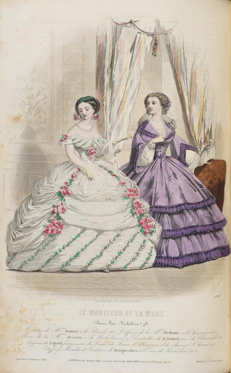 Le Moniteur de la Mode fashion periodical 1843-1913