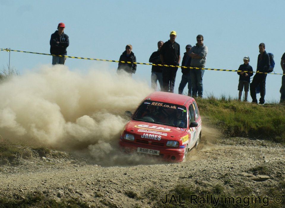 James Watkins and... - Pirelli Welsh Rally Championship
