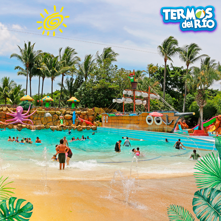 Termos del Río - 🌊Piscinas de olas 🌊Aguas termales...