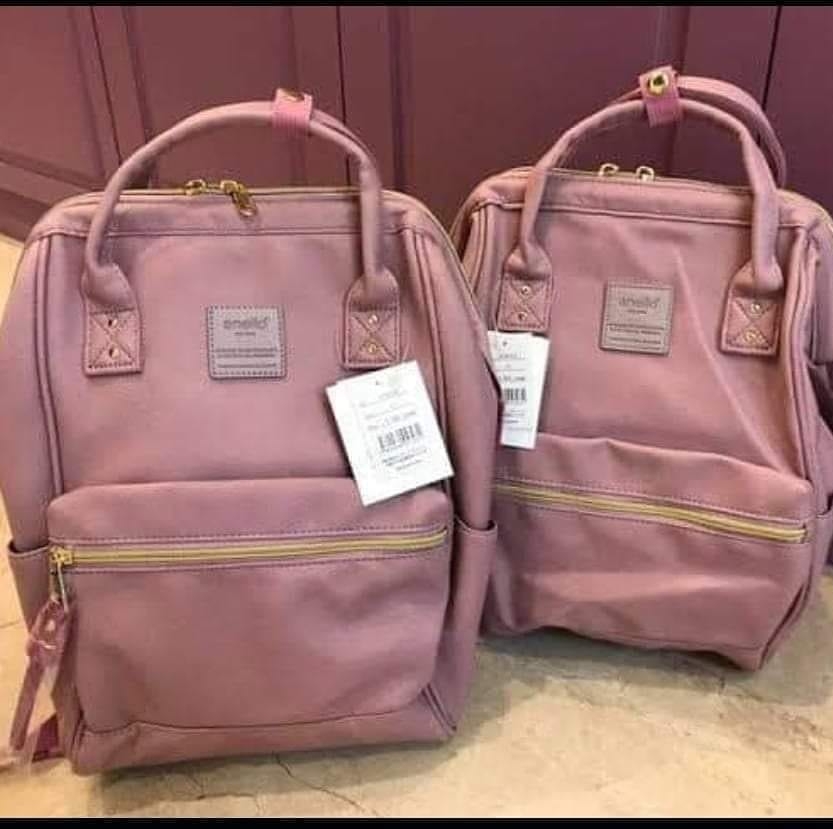 anello mini faux leather backpack ATELIER ATM1032, BE, One Size Fashion Anello Mini Backpack Anello Pu