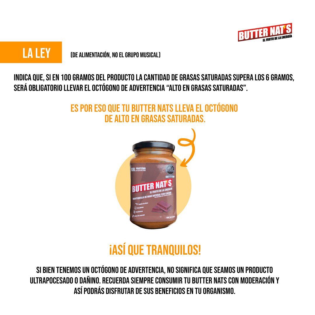 ¿Por qué, si somos un producto natural... - Butter Nat's Perú