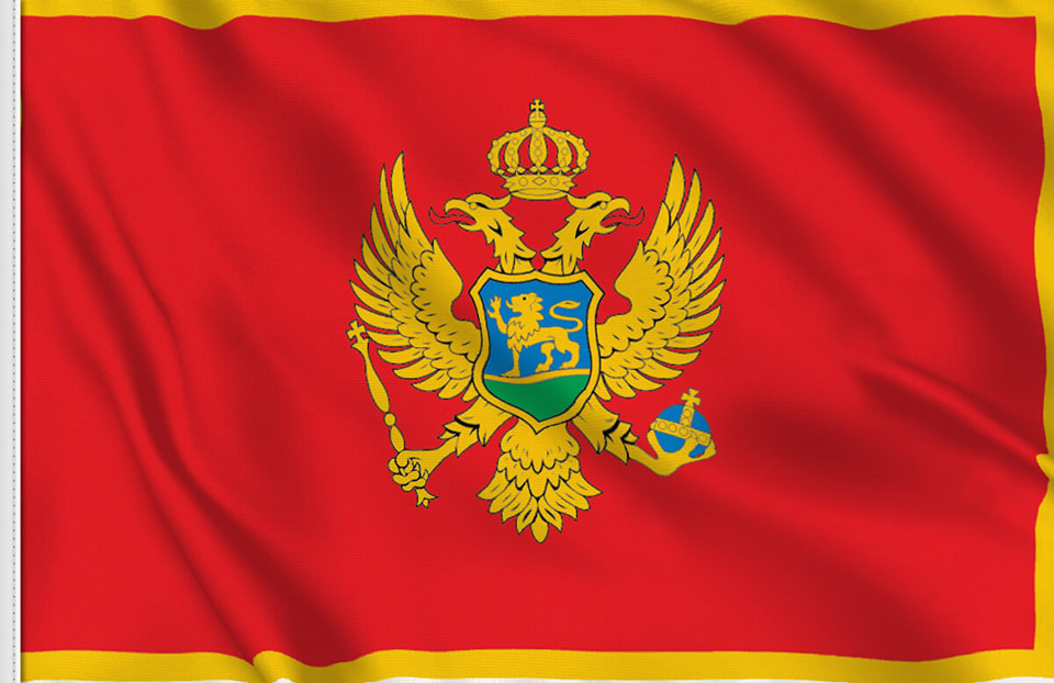 Флаг черногории. Флаг Черногории 1914. Флаг Черногории 135х90см.. Монтенегро флаг. Флаг Черногории 2022