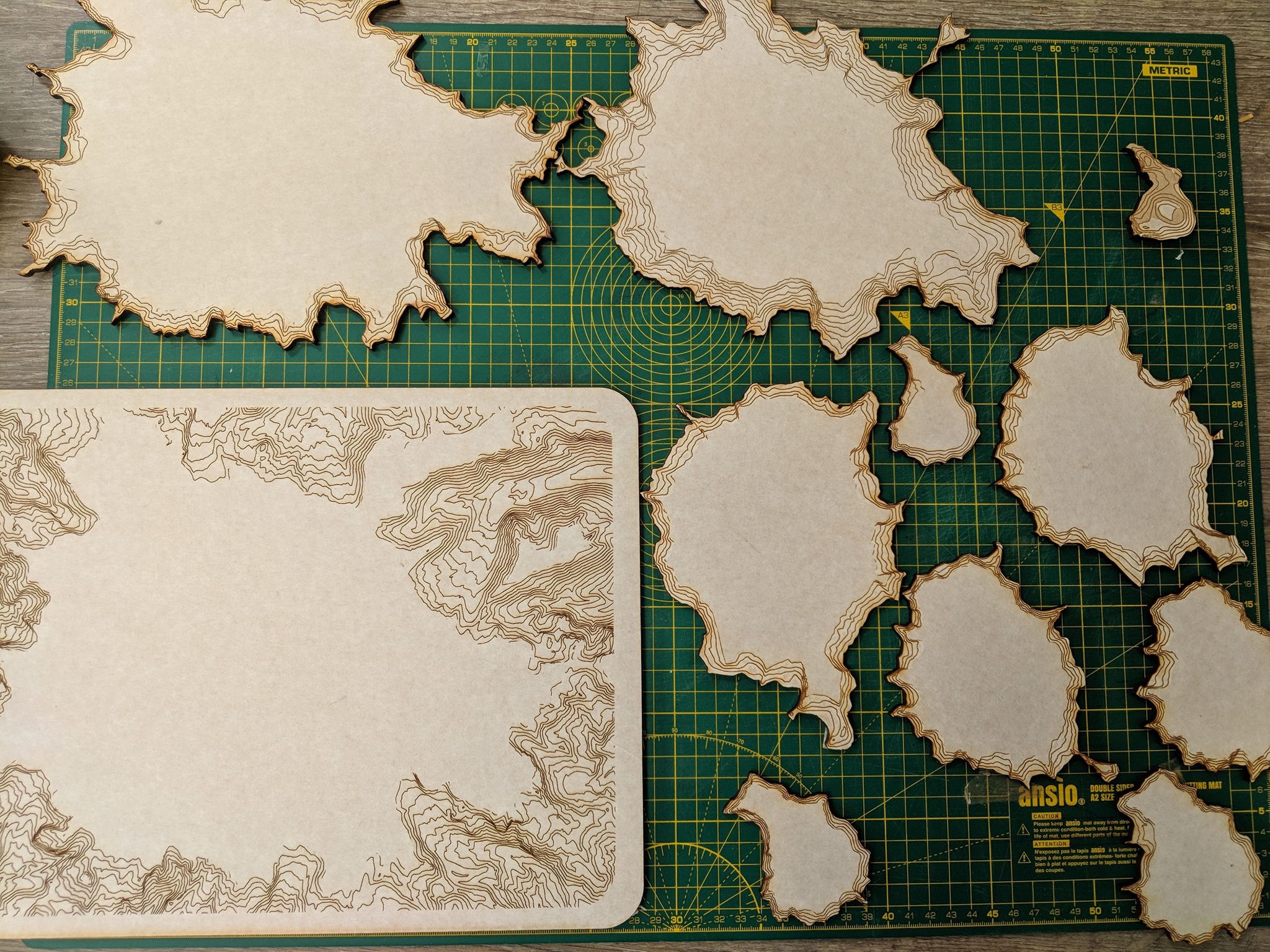Overview Maps - Just some of the slices that go into one...