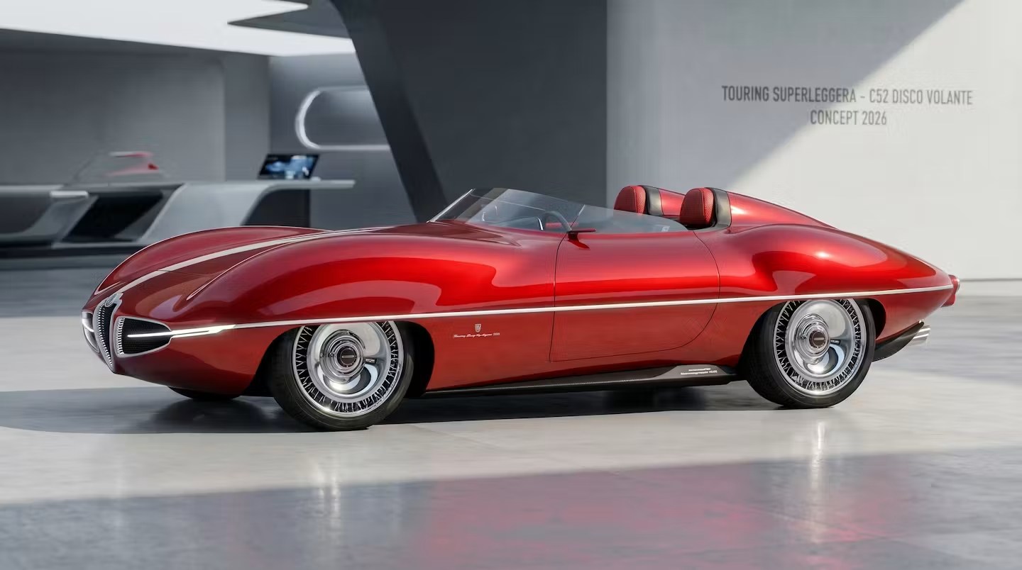 I asked Nano Banana to update the 1952 Alfa Romeo Disco Volante by