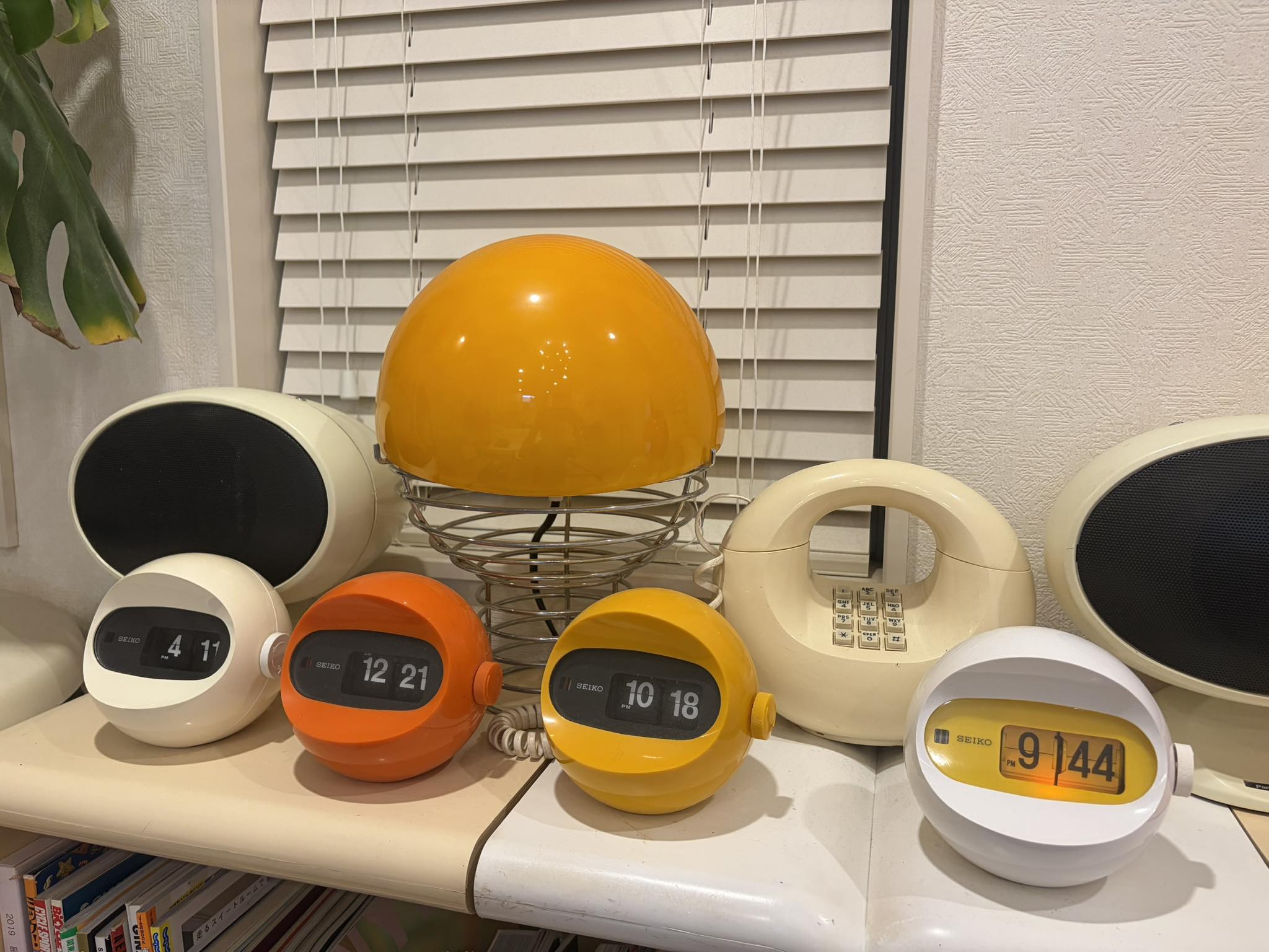 These are part of my made in japan alarm clock, collection. in