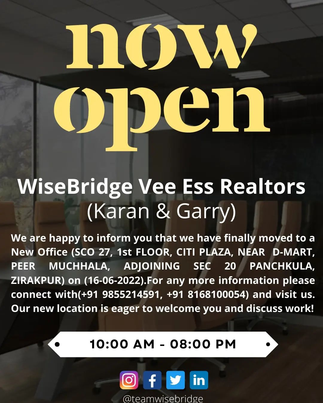 VEE ESS Properties | Panchkula