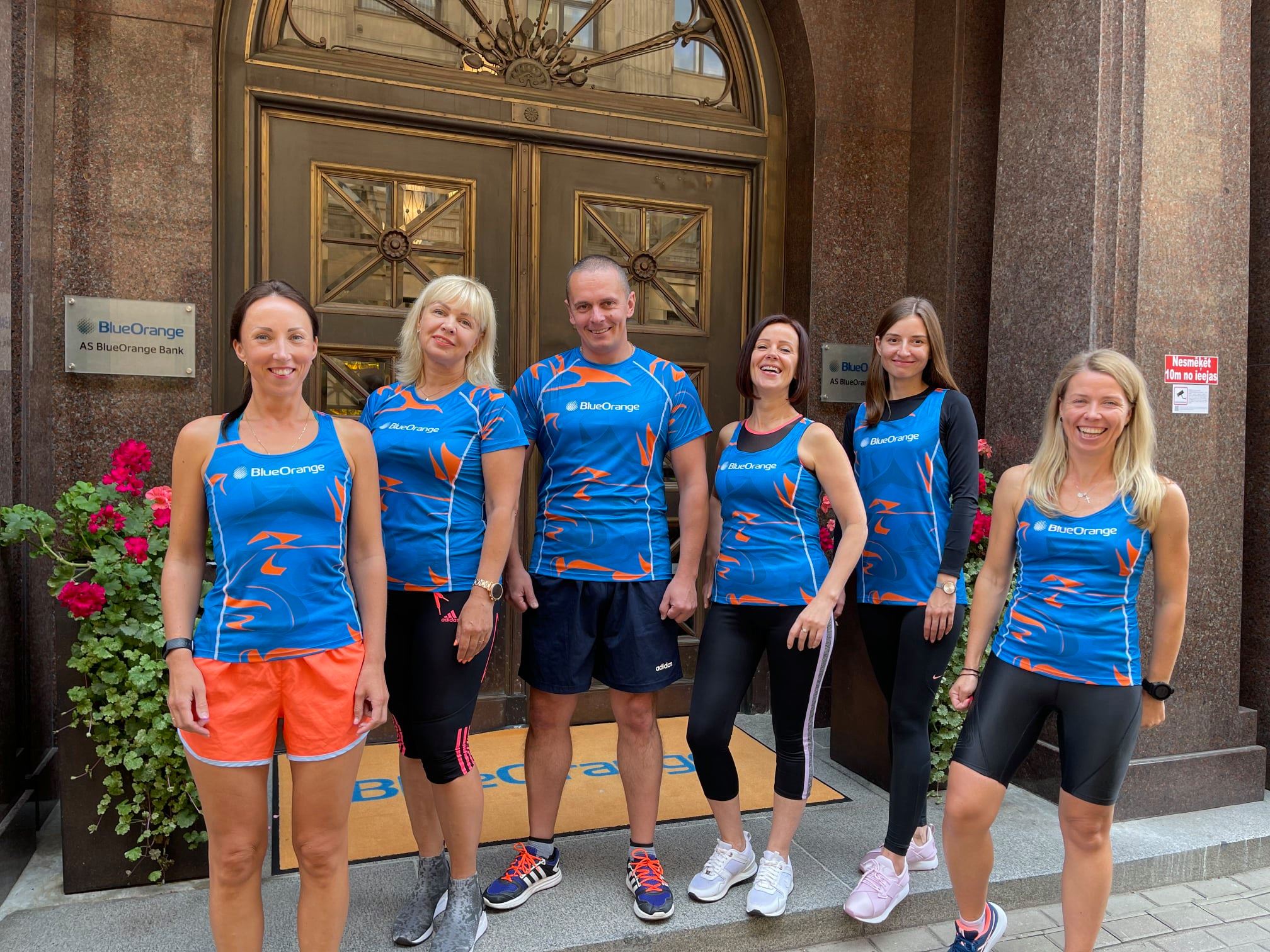 BluOr Bank - BlueOrange Banka komanda Rimi Riga Marathon...