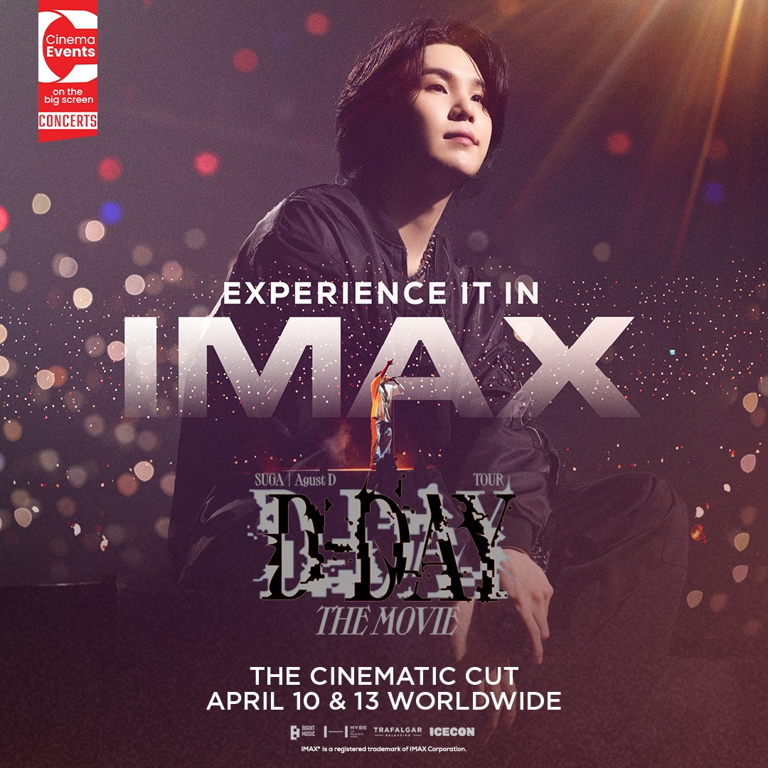 SUGA│Agust D TOUR “D-DAY” the MOVIE> Experience the cinematic cut
